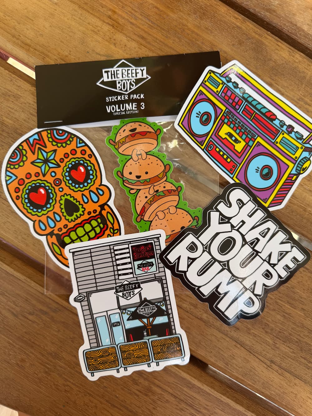 BEEFY BOYS STICKER PACKS - Image 4