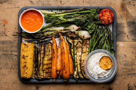 Fire pit Veg BBQ Platter - BEEF STOCK PRE-ORDER