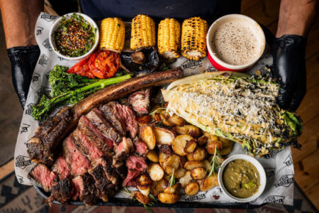 40 Day Aged Herefordshire Tomahawk Platter - BEEF STOCK PRE-ORDER