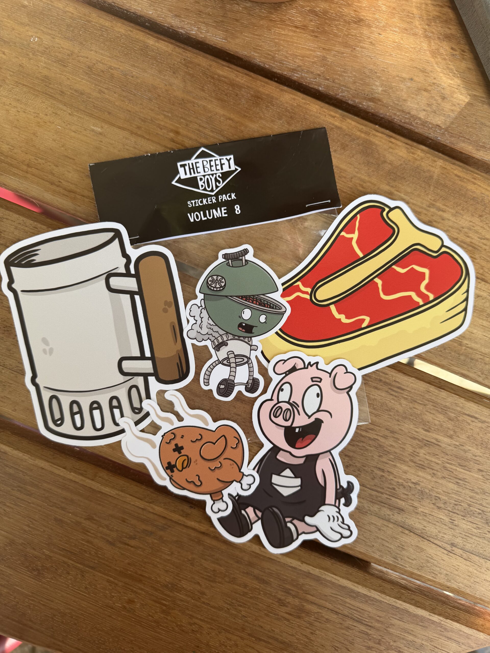 BEEFY BOYS STICKER PACKS - Image 10