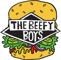 The Beefy Boys burger logo